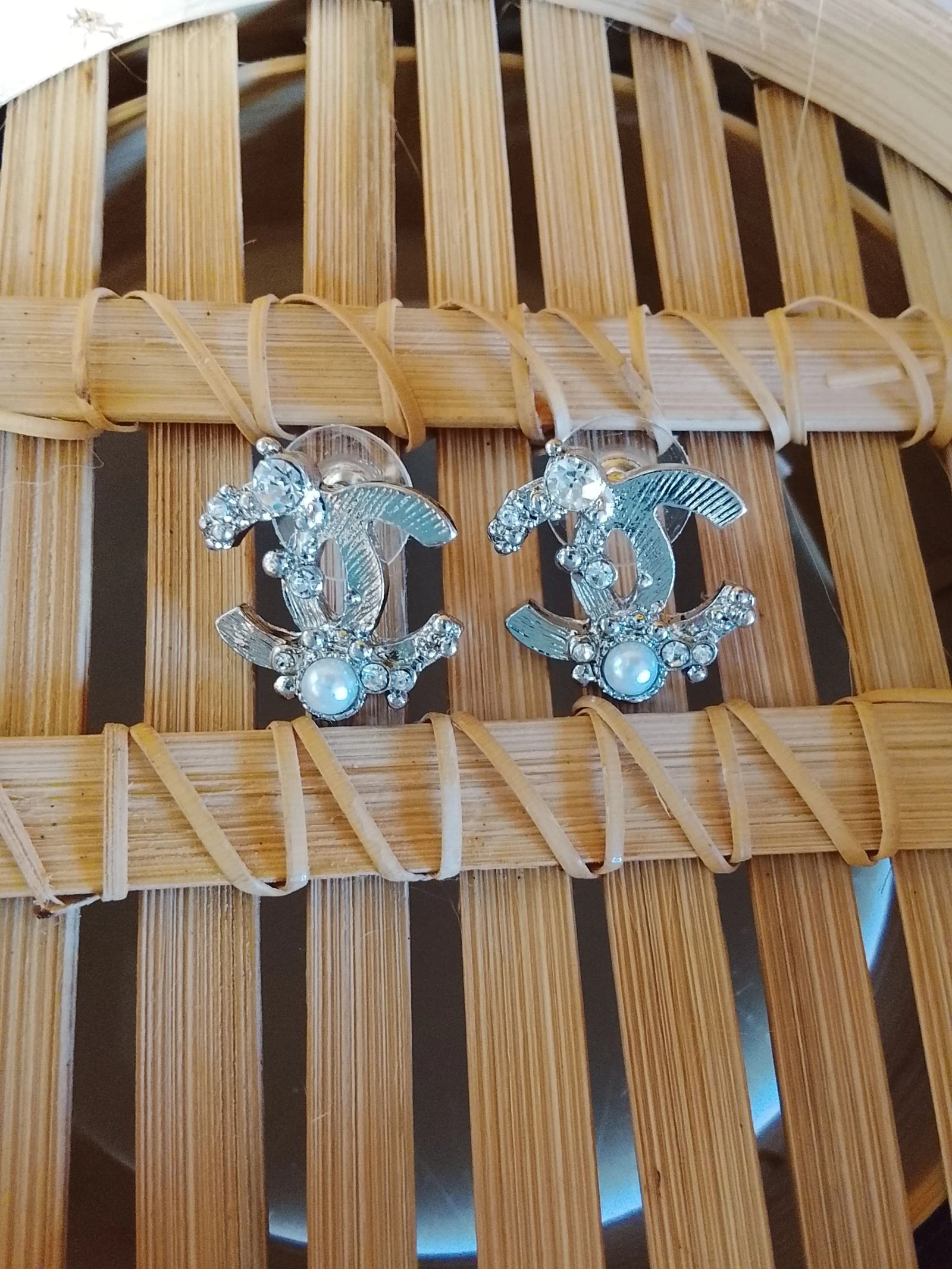 💎 Nieuwe zilveren CC-oorbellen 💎 – photo 3